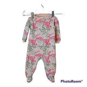 Baby Girl Floral Sleeper